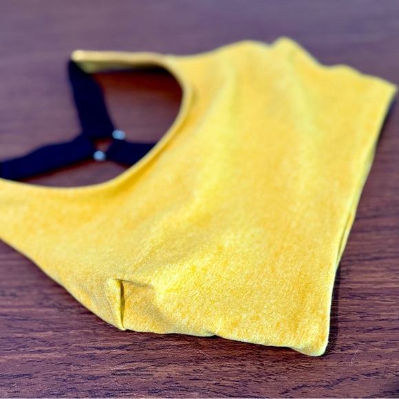 Bombshell Sportswear Yellow Sports Bra - Picture 5 of 6